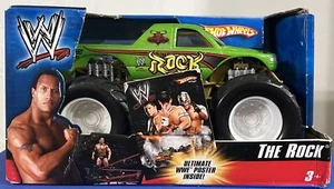 Hot Wheels Monster Trucks WWE Wrestlemania 23 THE ROCK Mattel 1:24 Scale 2006 - Picture 1 of 12