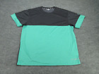 AND1 Shirt Mens Extra Large Multicolor Crew Neck Logo Short Sleeve Tee Adult XL
