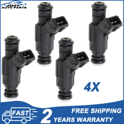 4x Inyectores de combustible nuevos para Audi TT VW Golf Seat Leon Skoda Octavia 1.8 0280156061 Foto 1 de 4