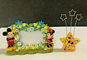 Walt Disney Mickey 100th Anniversary Star Photo/Note/Card Holder & Photo Frame - Picture 1 of 10