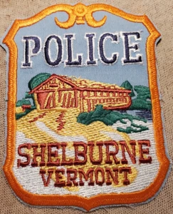 VT Shelburne Vermont Police Shoulder Patch - Picture 1 of 1