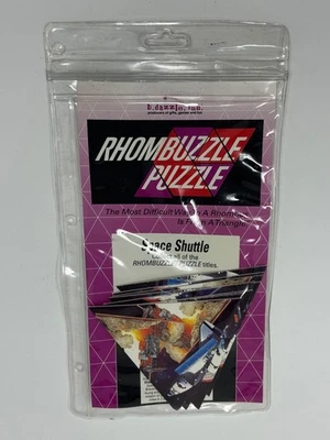 Rhombuzzle Space Shuttle Puzzle Sealed b.dazzle 1996 NASA Vintage Brain Teaser - Image 1 of 3