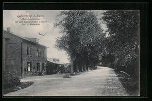Eutin, Motorbootstation Redderkrug vor den Kasseedorfer Tannen, Ansichtskarte - Picture 1 of 2