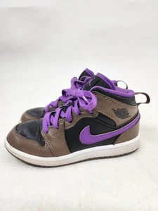 Nike Air Jordan 1 Mid PS Athletic Shoes ‘Palomino’ DQ8424-215  Size 13c - Picture 1 of 19