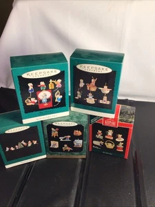 HALLMARK KEEPSAKE TINY ORNAMENTS 5 BNIB 30 ALTOGETHER - Picture 1 of 14