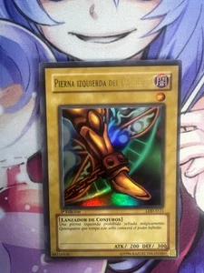 LEFT LEG OF THE FORBIDDEN ONE SPANISH 1ST LOB-121 LDD-S121 LIGHT PLAY YUGIOH - Picture 1 of 1