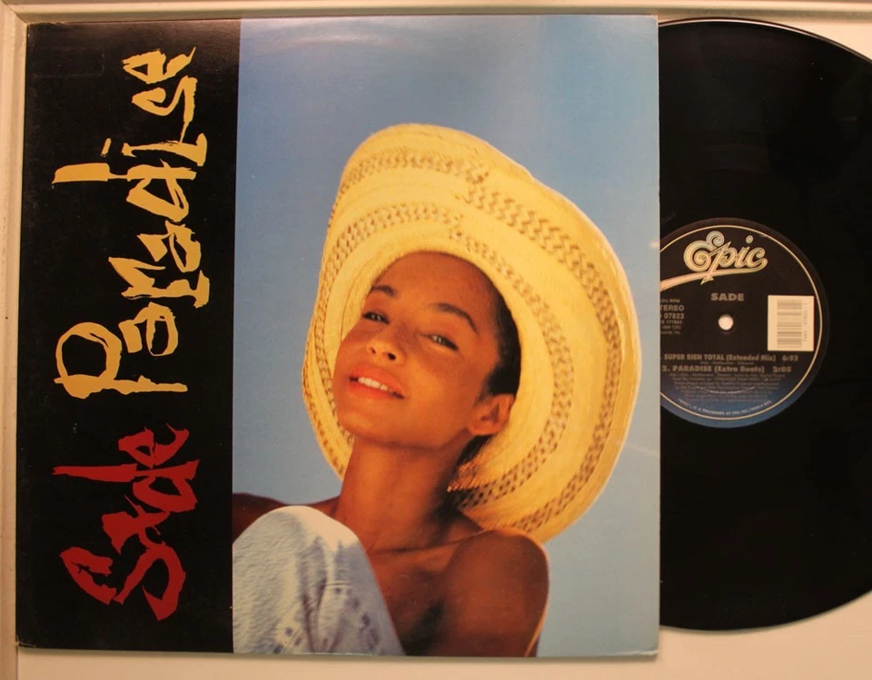 Sade Lp Paradise On Epic - Vg To Nm Vg - Image 1 of 1