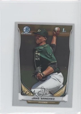 2014 Bowman Chrome Minis Jake Sanchez #157 - Image 1 of 2