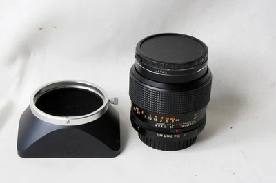 LIMPA Konica Hexanon 35mm f2 lente manual grande angular com capuz - Imagem 1 de 4