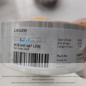 Brand new Leuze BCB G40 H47 L020 Barcode Tape BCB G40 H47 L020 (FedEx/DHL) - Picture 1 of 2