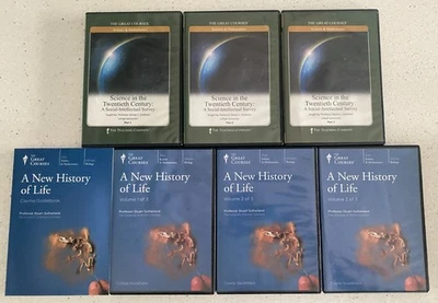 Great Courses Lot of 2 - A New History of Life - Science in the 20th Century - Image 1 of 4