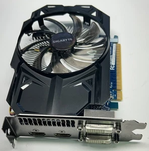 Gigabyte NVIDIA GeForce GTX 750 GV-N750oc-2GI DDR5 PCI-E HDMI DVI Graphics card - Picture 1 of 5