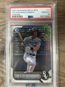 Colson Montgomery 2022 Bowman Chrome Mega Box Mojo Refractor #BCP-71 PSA 10 - Picture 1 of 1