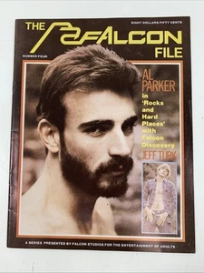 The Falcon File 1978 Al Parker Jeff Turk No. 4 Gays Erotica Photography Magazine - Foto 1 di 13