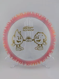 NEW Discraft Glo Ring Fuzed Scorch Flame "Scorcher" - 174g - Picture 1 of 4