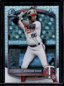 2025 Bowman #BCP-77 Khadim Diaw Chrome Prospects Mojo Refractor - Picture 1 of 2