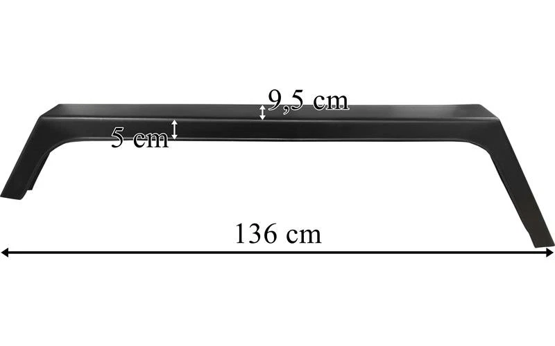 FENDT VARIO FARMER 304-309 LSA KOTFLÜGELVERBREITERUNG LINKS Kotflügel Bj -1993 - Bild 1 von 1