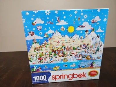 Springbok 2014 Hallmark Keepsake Puzzle Ornamental Wonderland 1000 piezas Completo Foto 1 de 4