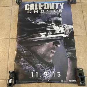 Póster promocional doble cara de Call of Duty Ghosts 39"x27"-2013 - Imagen 1 de 4