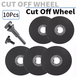 10Pcs 2'' Cut Off Disc Wheel With 1/4'' Mounting Mandrel For Angle Grinder Tool - Foto 1 di 6