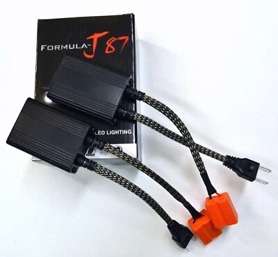 LED Warning Canceler Anti-Flicker Error Fix H7 Headlight High Beam Bulb Lamp Fit - Image 1 of 4