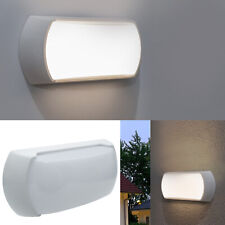 Applique bianco LED 12W luce esterni IP54 lampada parete ingresso giardino 230V