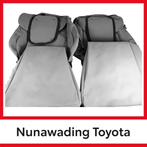 Genuine Toyota Prado 150 Front Canvas Seat Covers 08/2013 - 05/2021 - Picture 1 of 3