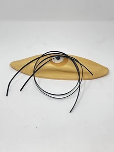 FULL-SIZE Latex Football Bladder + BLACK Tacky Diamond Pattern Lace Repair Kit - Picture 1 of 3