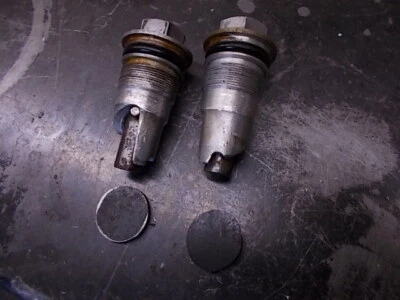 Tapas horquilla Yamaha xs650 sr500 precarga ajustables Foto 1 de 2