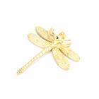 Brass Dragonfly Handle Simple Nordic Cabinet Gold Pure Copper Drawer Door Kno F3