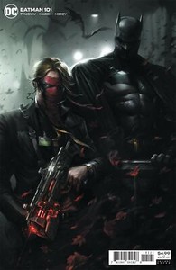 Batman #101 Francesco Mattina Card Stock Variant Cover Joker War DC