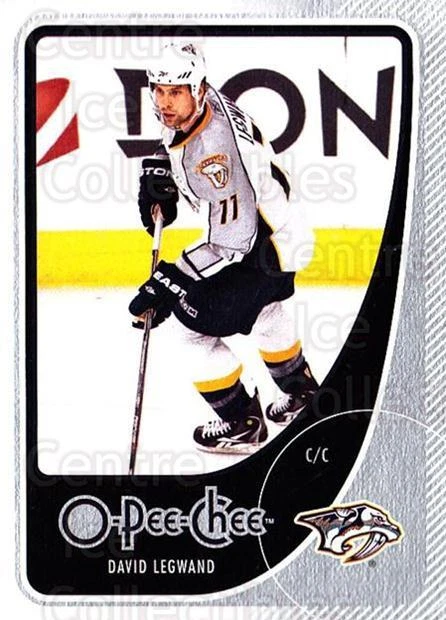 2010-11 O-Pee-Chee #91 David Legwand - Image 1 of 1