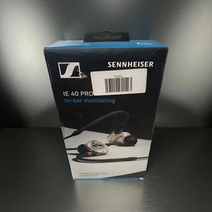 * Sennheiser IE 40 PRO Auriculares de monitoreo intrauditivo negros AUX 3,5mm Jack - Imagen 1 de 1
