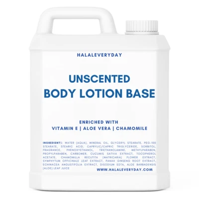 Body Lotion Base - Unscented & Natural Enriched Vitamin E Aloe Vera Chamomile - Image 1 of 4