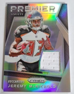 2017 Panini Prizm Silver Prizm Premier Jerseys Jeremy McNichols Rookie RC No. 29 - Imagen 1 de 2