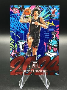 2024-25 Panini Totally Certified KEL'EL WARE 2024 Graffiti Blue Mirror RC SP /49 - Imagen 1 de 3
