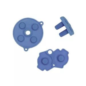 *NEW* Nintendo Game Boy Advance GBA System Button Rubber Pads Set Sky Blue - Picture 1 of 1