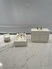 Dollhouse Miniature 1:12 Bathroom Set