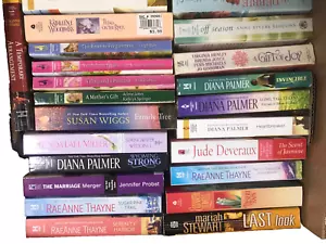 Lot of 10 Contemporary ROMANCE Paperbacks PB Popular Author Books RANDOM*MIX - Picture 1 of 7