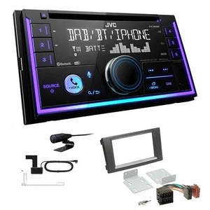 JVC KW-DB95BT Autoradio Bluetooth DAB+ für Iveco Daily IV und V 2006-2014 - Bild 1 von 6