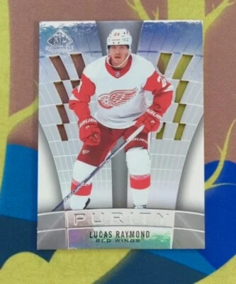 2021-22 Upper Deck SP Game Used Lucas Raymond Purity  - Image 1 of 2
