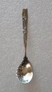 Vintage Tiffany & Co .925 Sterling Silber Weinrebe Multi-Motiv Sorbet Löffel - Bild 1 von 5