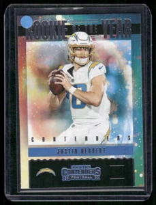 2020 Panini Contenders #RY-JHE Justin Herbert Rookie of the Year Contenders - Picture 1 of 2