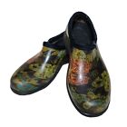 Chaussures imperméables à la pluie Sloggers sabots de jardin pour femmes 6 fabriquées aux États-Unis florales