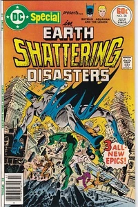 DC SPECIAL #28 "EARTH SHATTERING DISASTERS" DC COMICS 1977 VF BATMAN LSH AQUAMAN - Picture 1 of 2