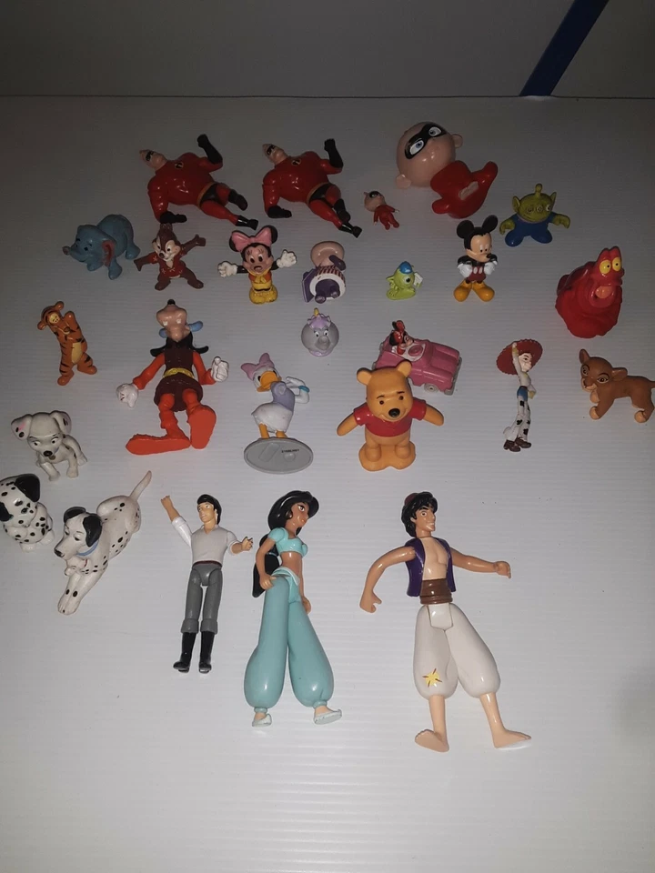 批量 24 件 迪士尼 公仔 玩具 人物 巨魔 公主,已知标题,bin371 — 第 1/4 张图片