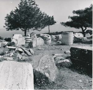 RHAMNONTE - Beau Tirage 1960 Temple de Nemesis Grèce - NV 6500 - Imagen 1 de 2