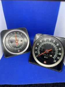1969 69 Camaro Speedometer 120 MPH & fuel gauge READ description. UNTESTED - Picture 1 of 8