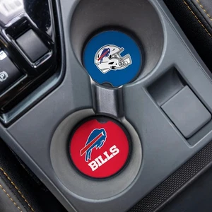 Buffalo Bills My Evergreen Car Coasters 2 Pack - Picture 1 of 2