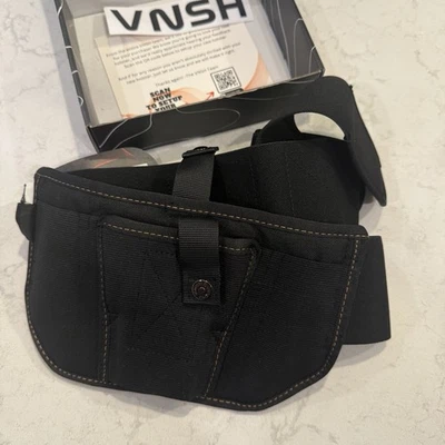 VNSH Banda Vientre Pistola Funda Cordura Ambidiestra EE. UU. Nueva Con Etiquetas Negra Foto 1 de 4